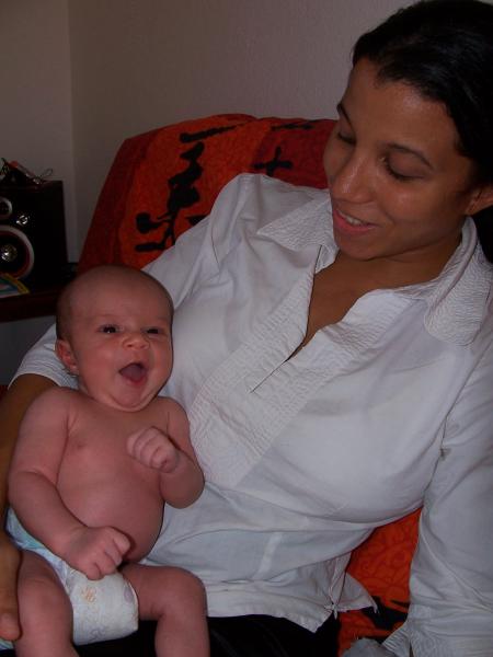 Ethan et sa maman...