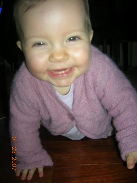 La joyeuse petite Clara...