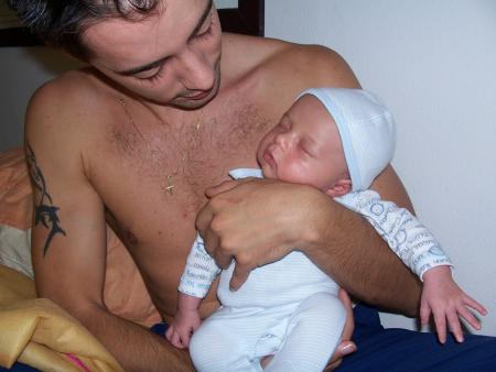 Avec mon papa...