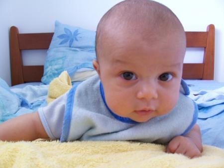 Ethan 2 mois depuis le 23 mars 2007 !