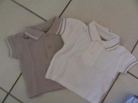 Polos pour mes 3 mois
